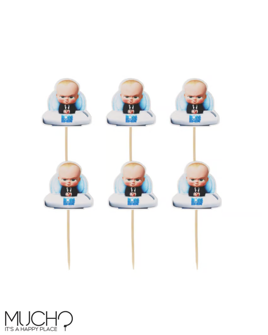 Boss Baby Cupcake Topper