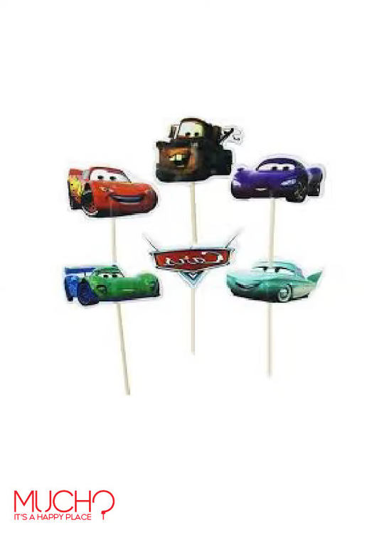 Cars Cup Cake Toppers