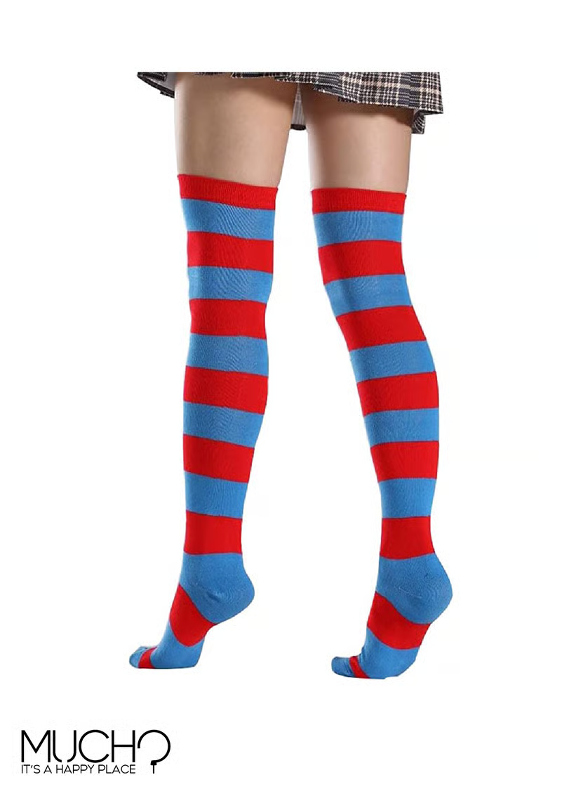 Red & Blue Stockings