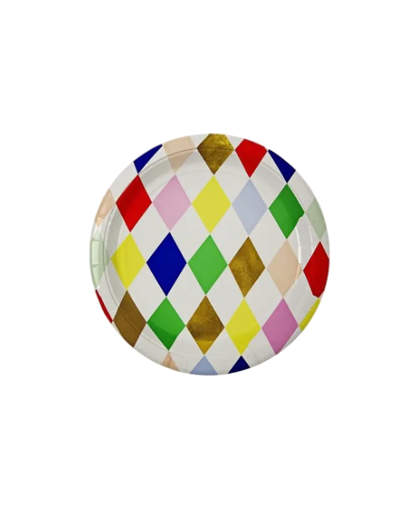 Clown 7 Inch Plates