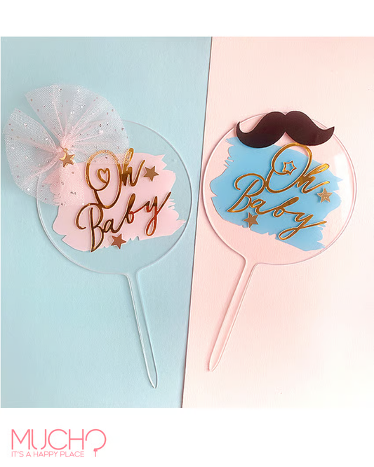 Oh Baby Cake Topper