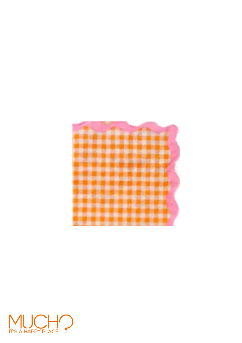 Checkered Napkins