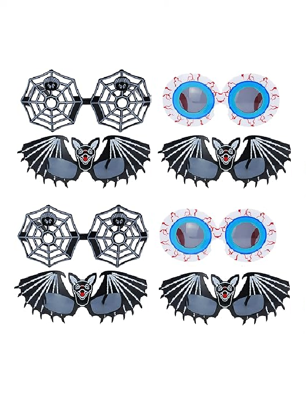 Halloween Glasses (8 Pieces)