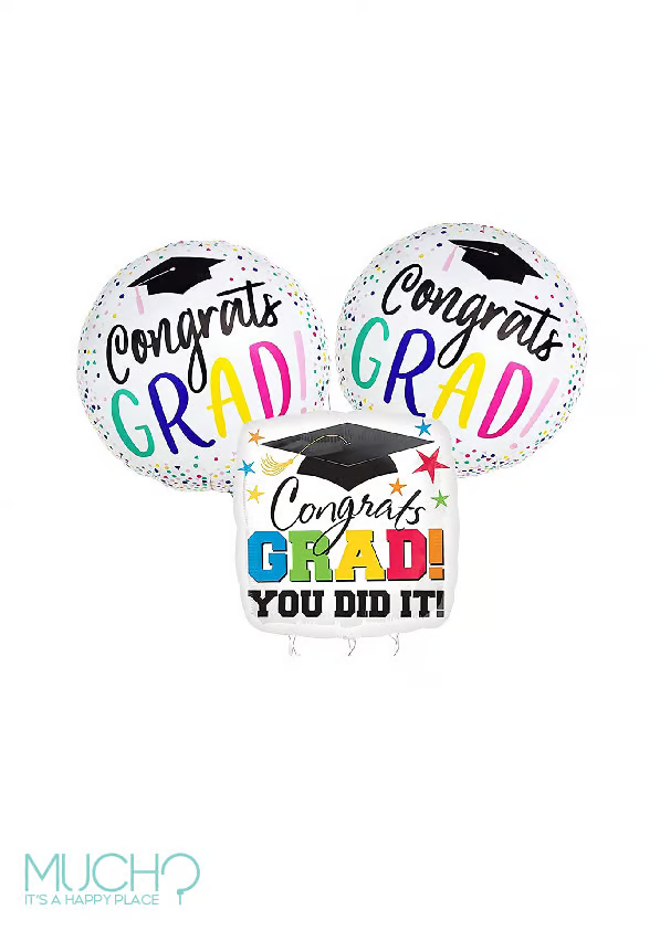 Graduation Balloons Bunch