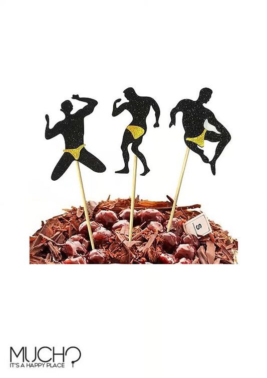 Bachelorette Party Cupcake Toppers