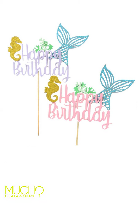 Mermaid Cake Topper
