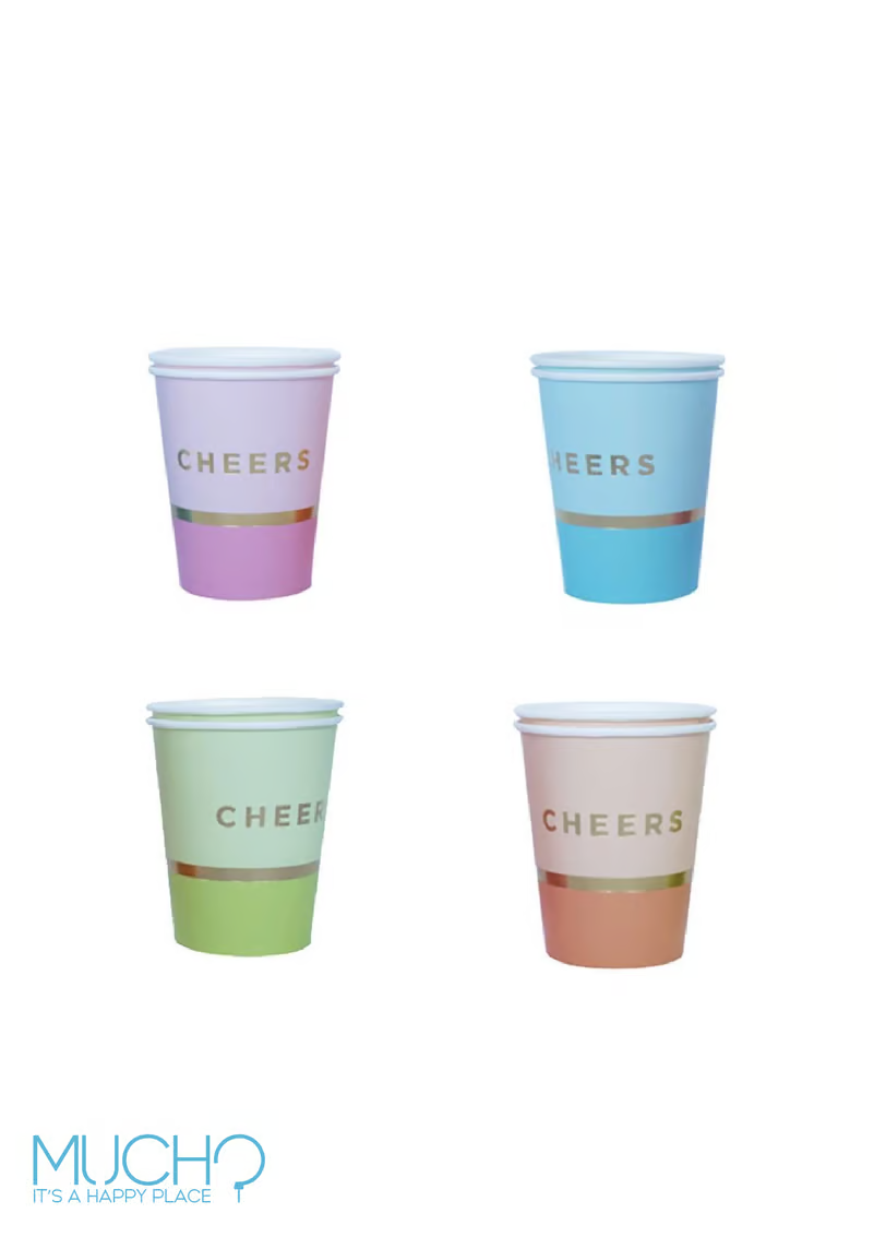 Pastel Party Cups