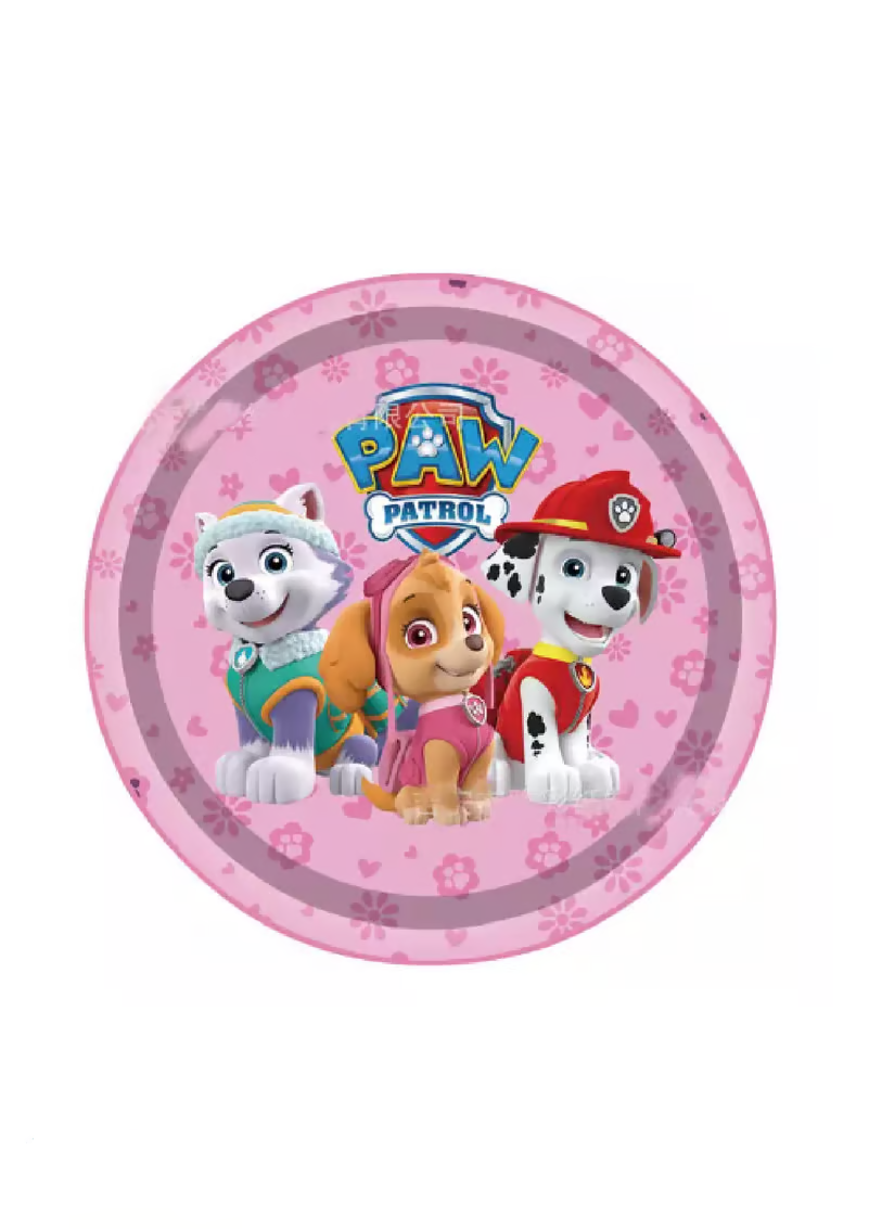 Girls Paw Patrol 9IN Plates