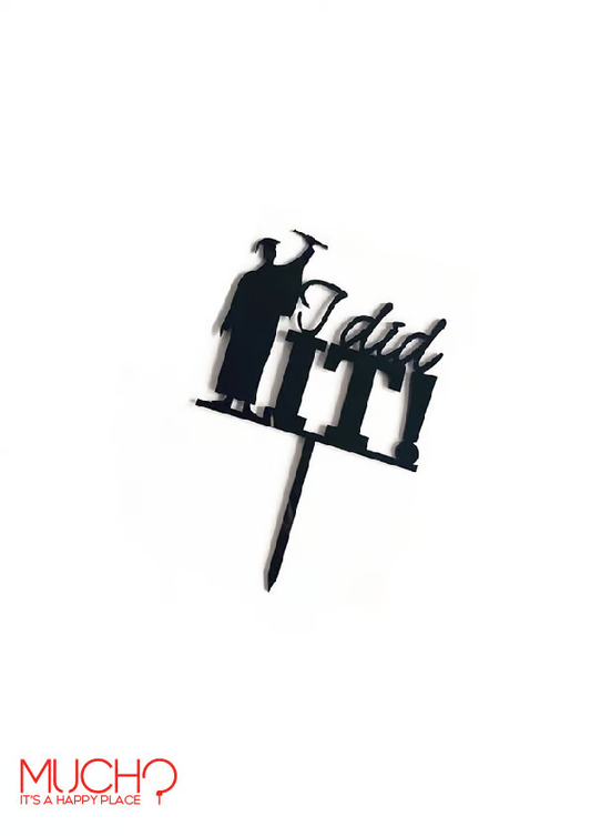 I Did It Cake Topper