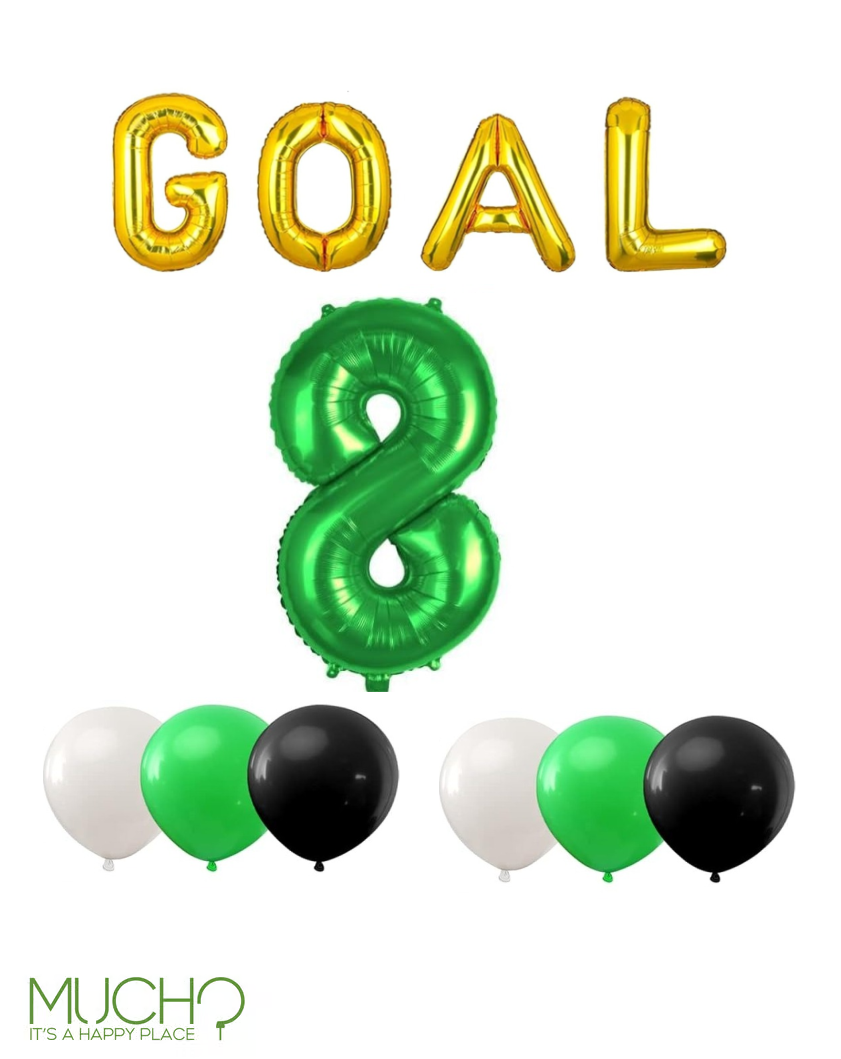 Football Balloons Set