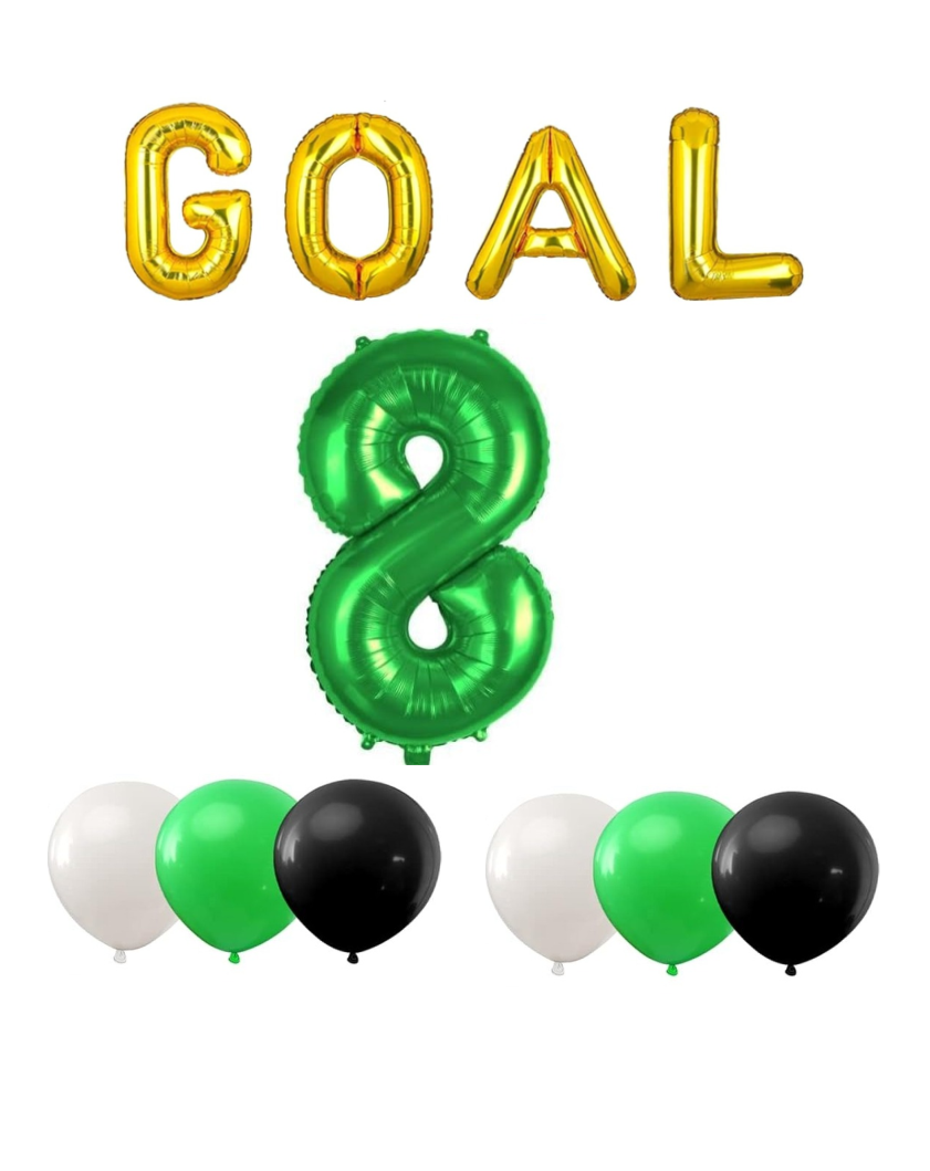 Football Balloons Set