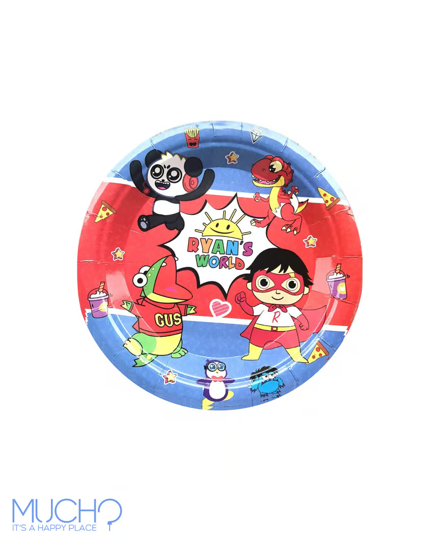 أطباق عالم رايان مقاس 7 بوصة