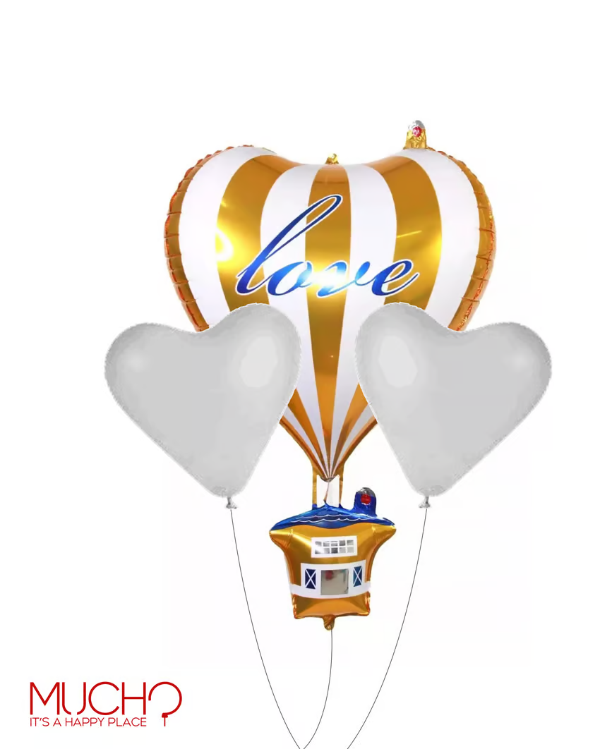 Love Air Balloon Bunch