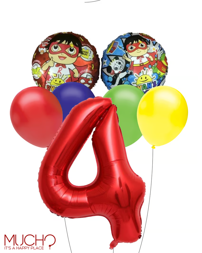 Ryan's World Balloon Bunch