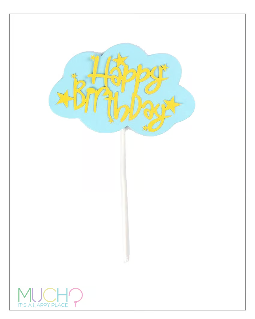 Cloud Cake Topper