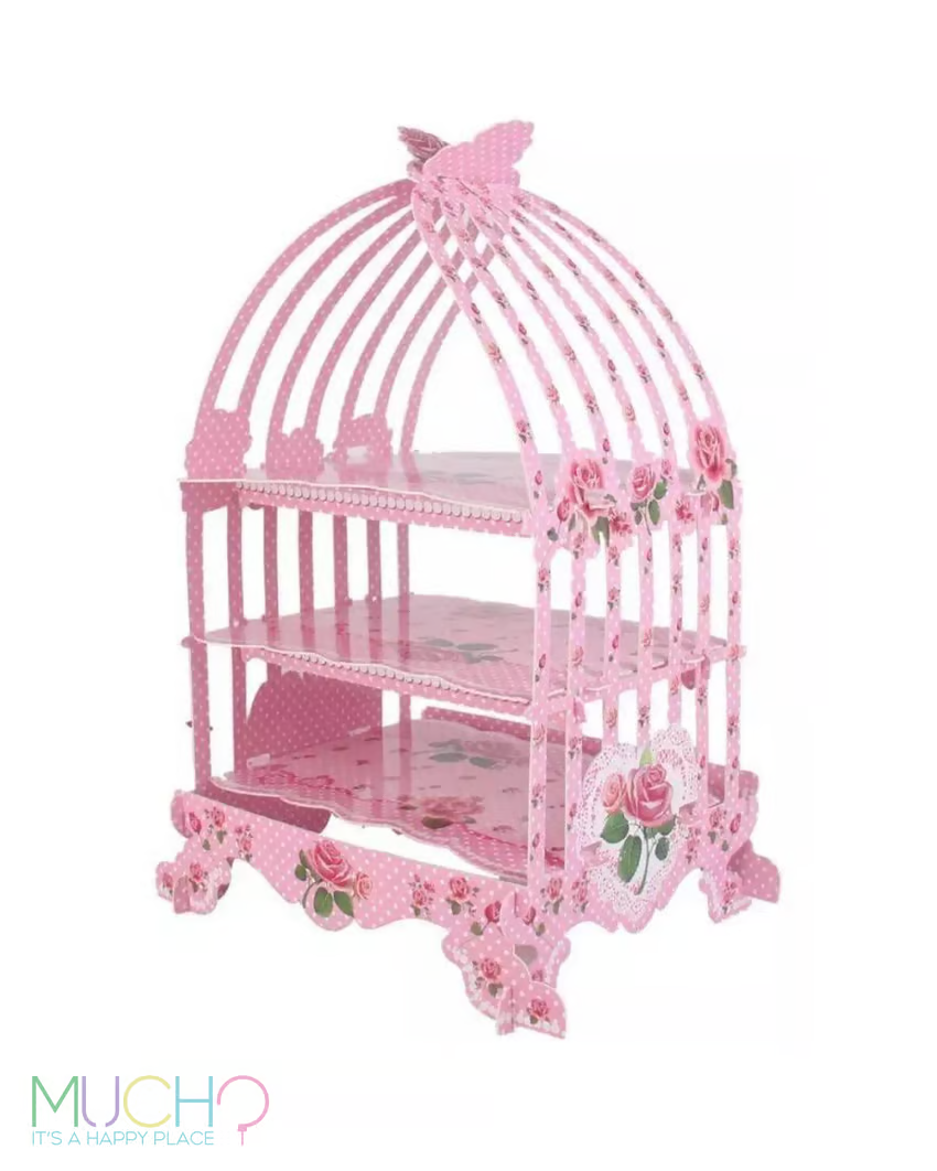 Floral Cupcake Stand