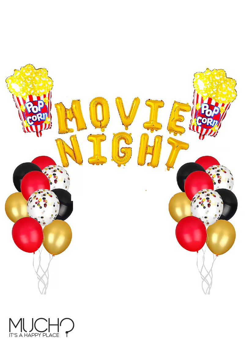 Movie Night Balloons Pack