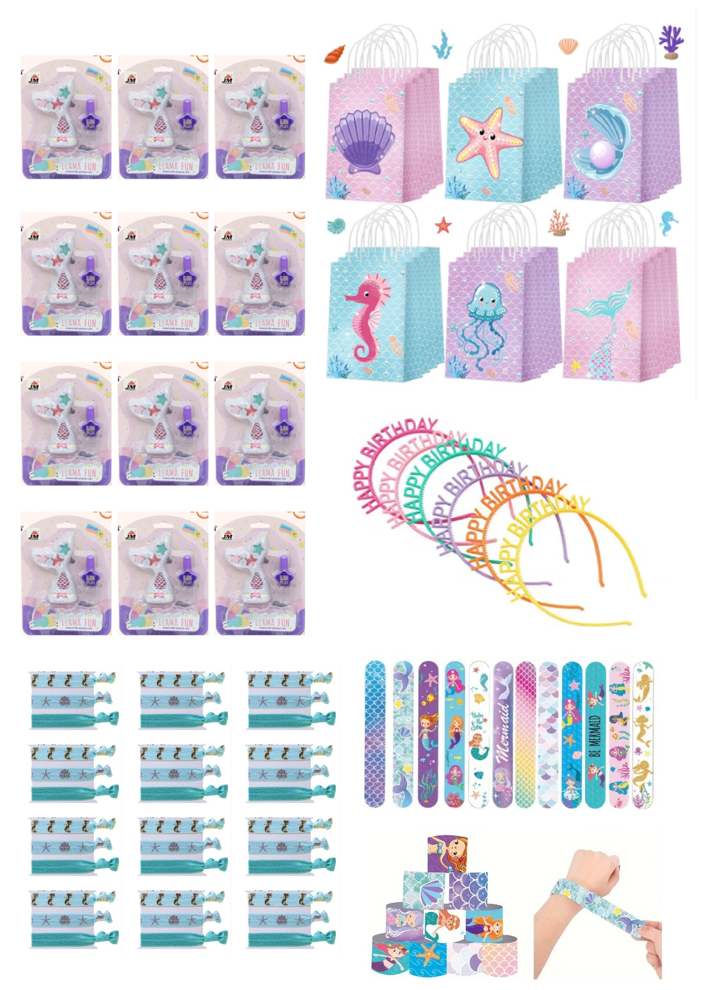 Mermaid Giveaways (Pack of 12)