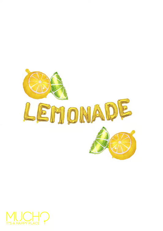 Lemon Theme Balloon Set