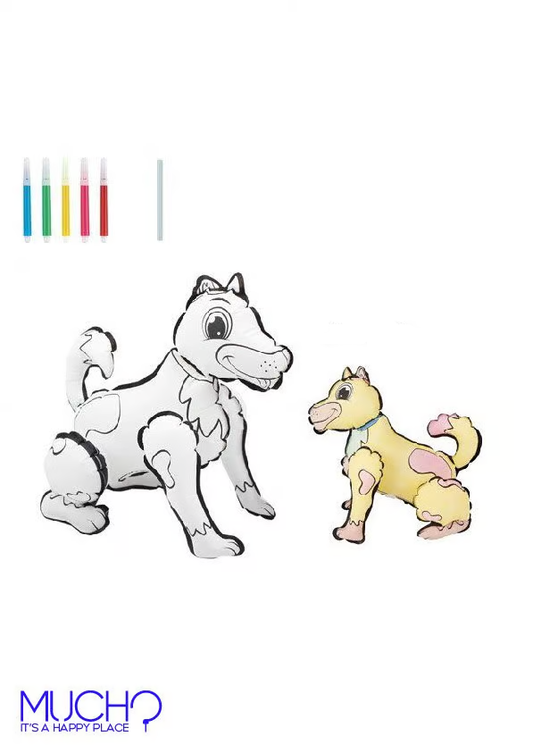 Cats & Dogs DIY Coloring Balloon