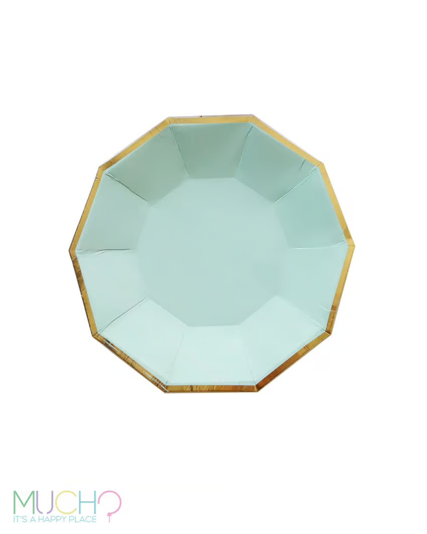 Pastel Plain 9 Inch Plates