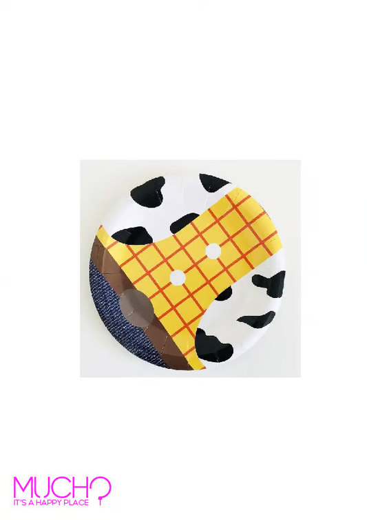Cow Boy 7 Inch Plates