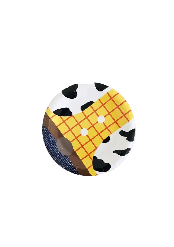 Cow Boy 7 Inch Plates