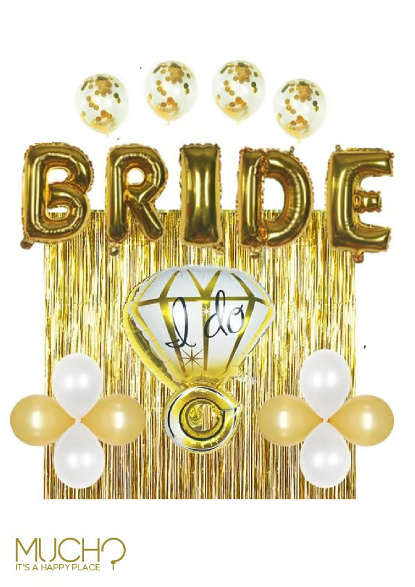 Bride To Be Balloons Set