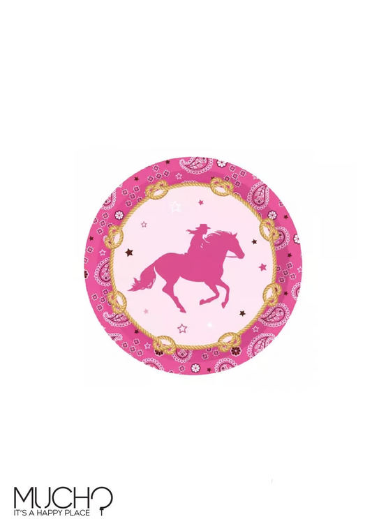 لوحة كاوبوي جيرل 7 بوصة