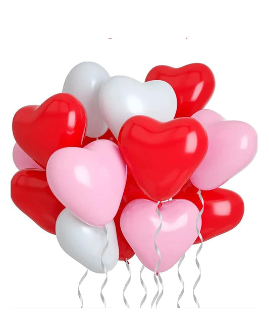 Heart Balloons Bunch
