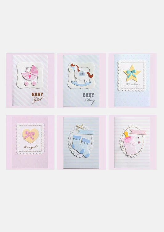 Baby Greeting Cards (1 Card with Envelope)
