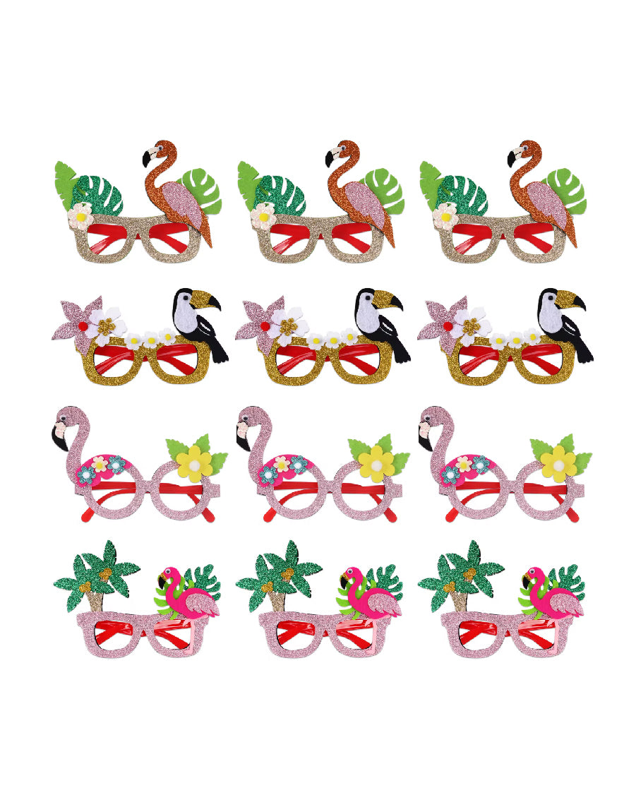 Flamingo Glasses (Pack of 12)