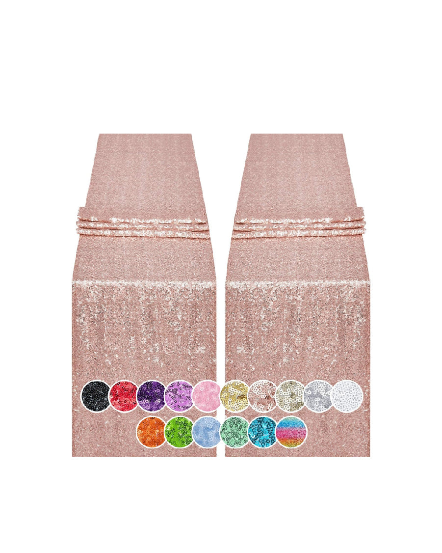Metallic Sequin Table Runner