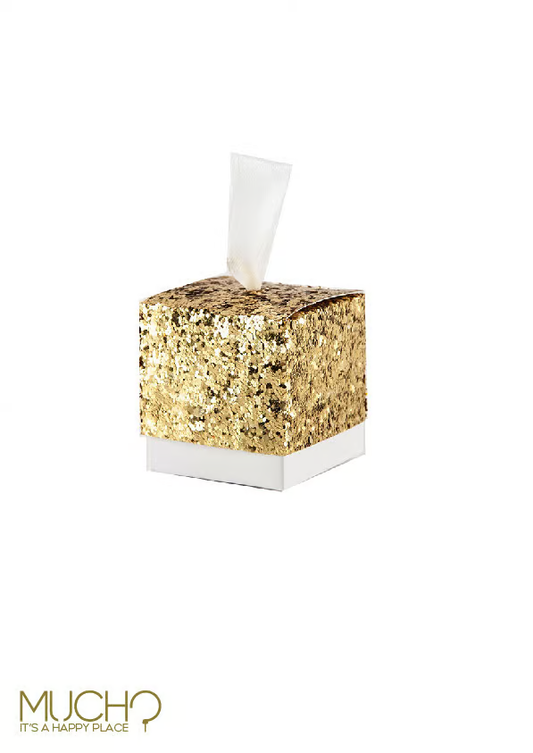 Glitter Favor Boxes (Pack of 8)