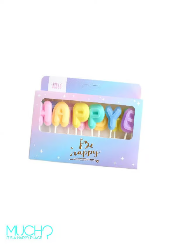 Happy Birthday Candles Set