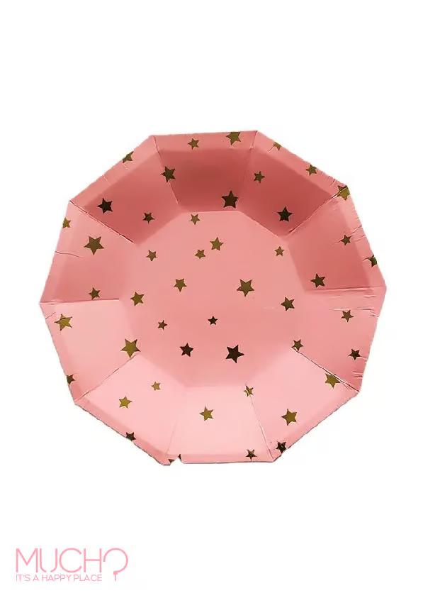 Stars 9 Inch Plates