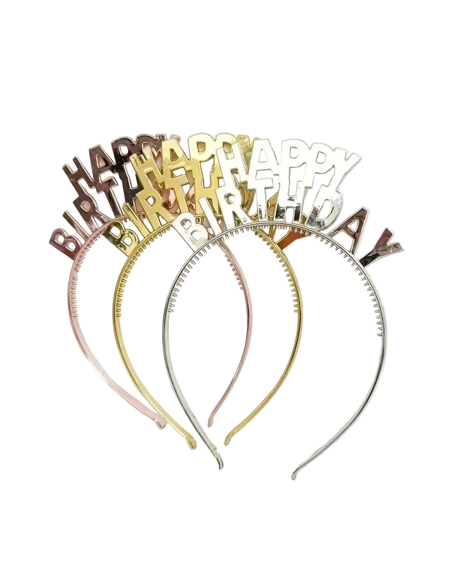 Happy Birthday Headband