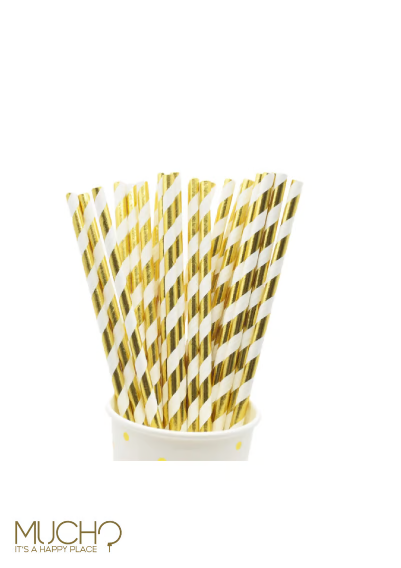 Metallic Straws