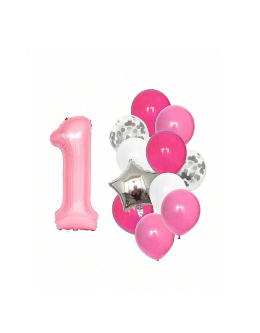 Number Balloons Bunch
