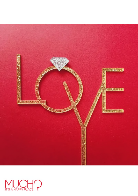 Love Cake Topper