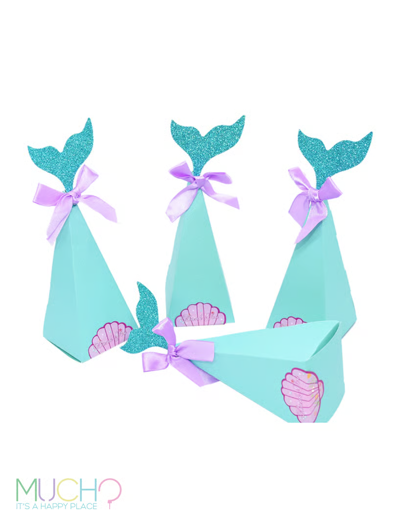 Mermaid Blue Box (Pack of 4)