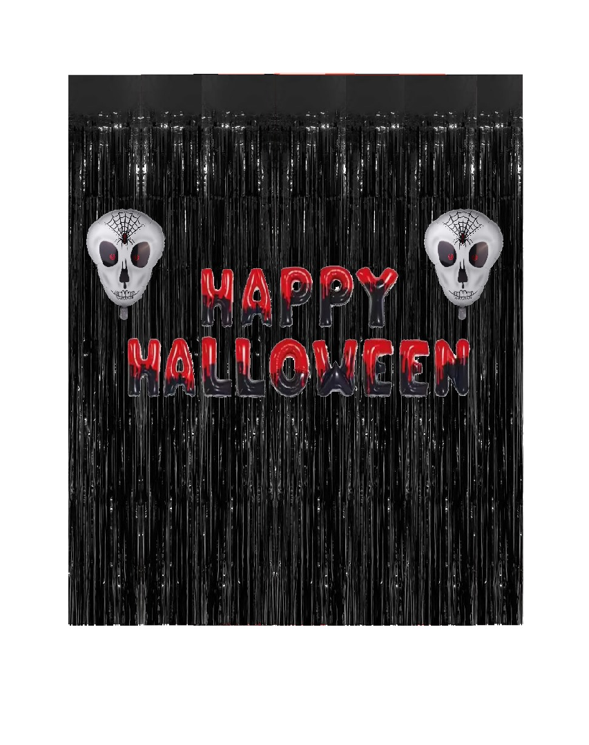 Halloween Red Backdrop