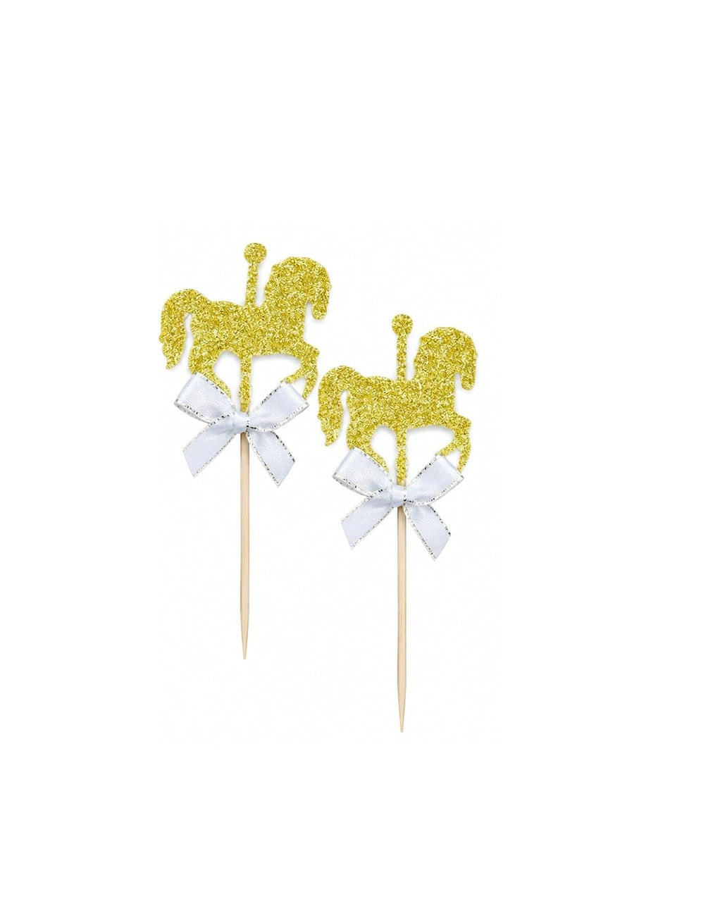 Carousel Horse Cupcake Toppers