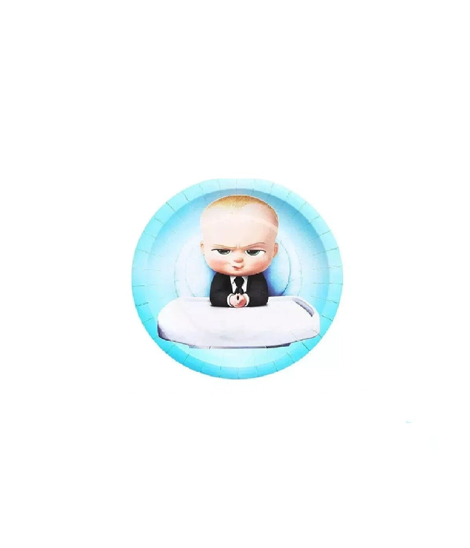 Boss Baby 7In Plate