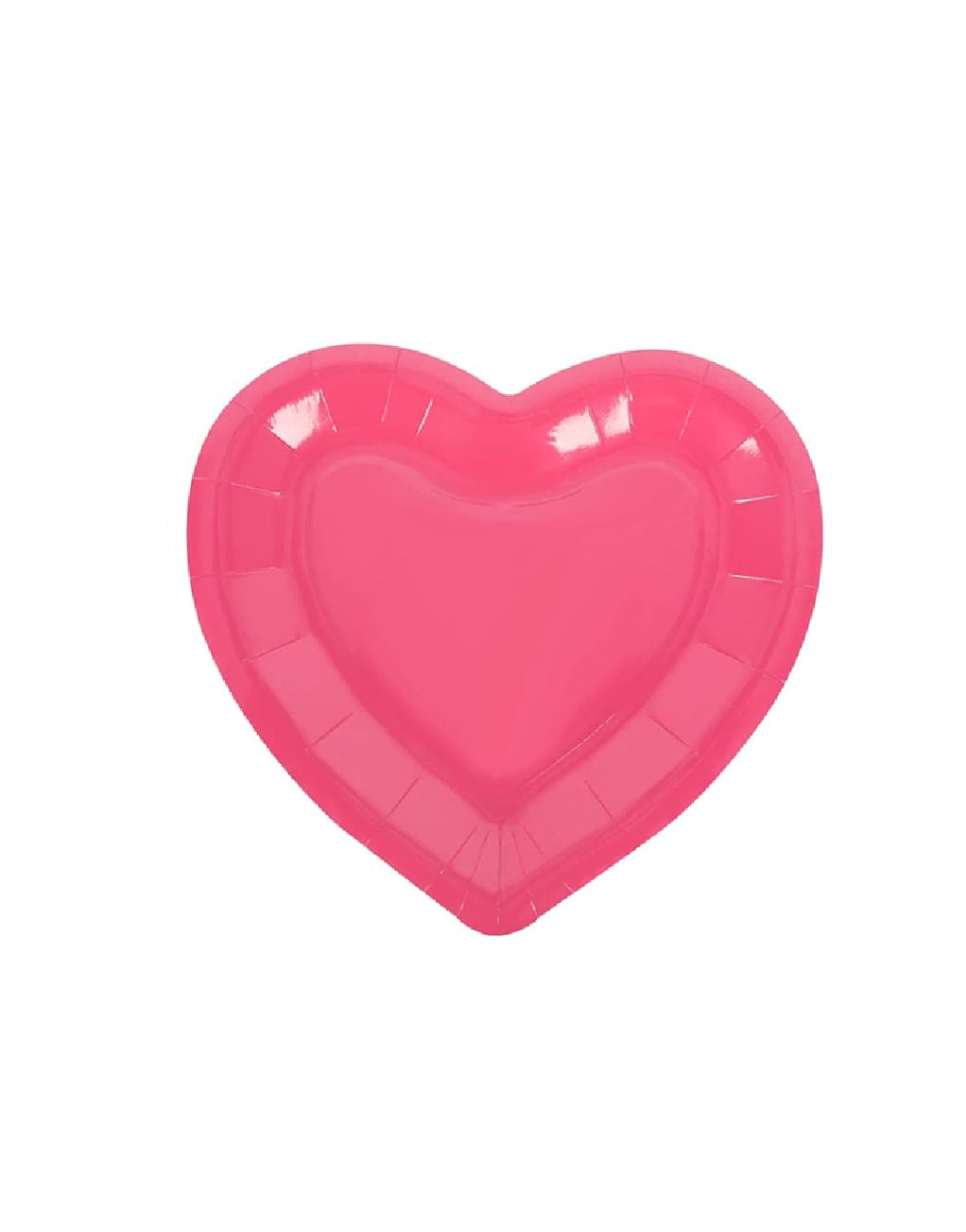 Heart Shaped 9In Plates