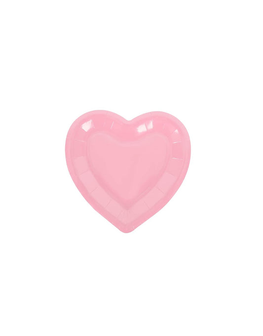 Heart Shaped 7In Plates