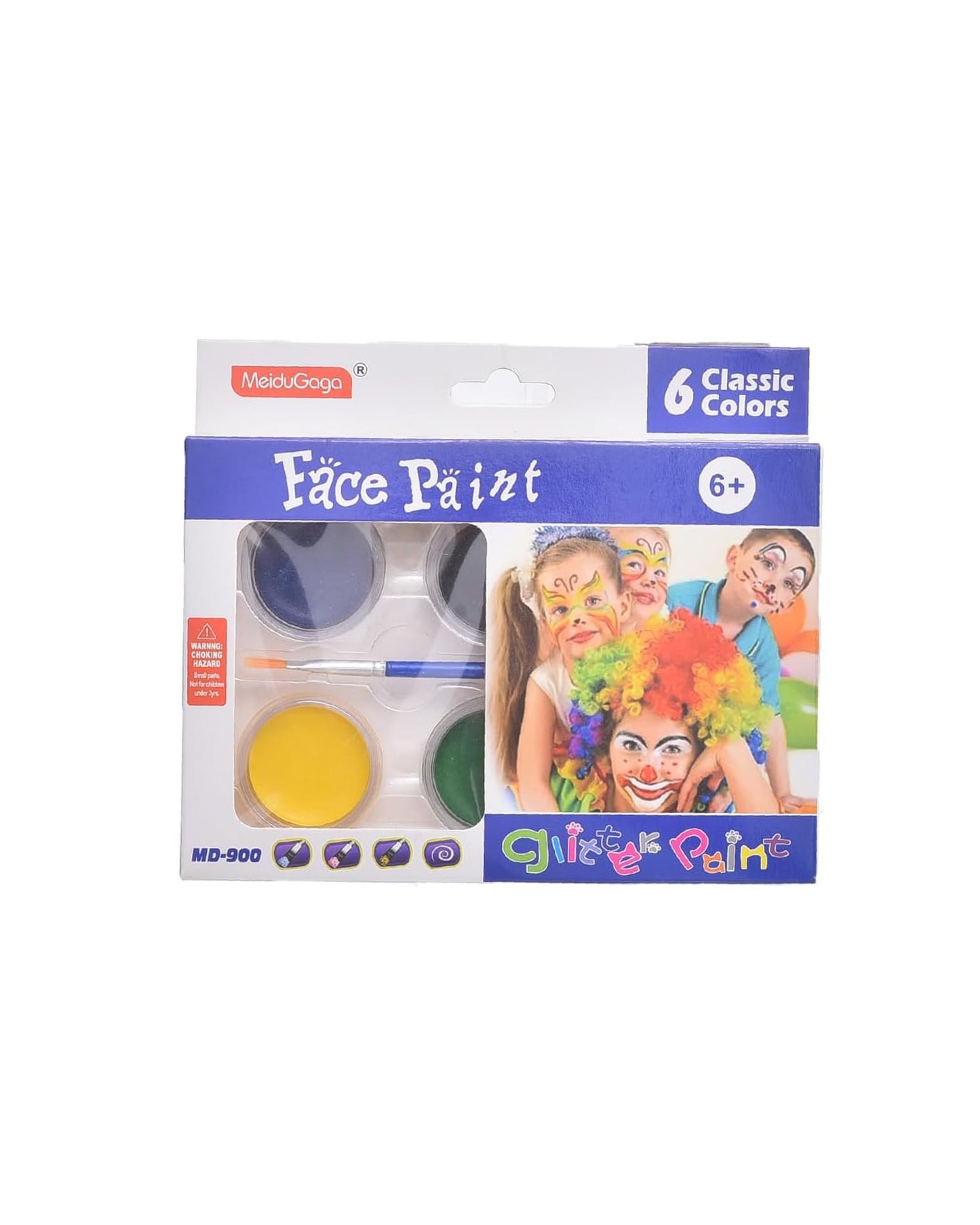 Basic Colors Face Paint