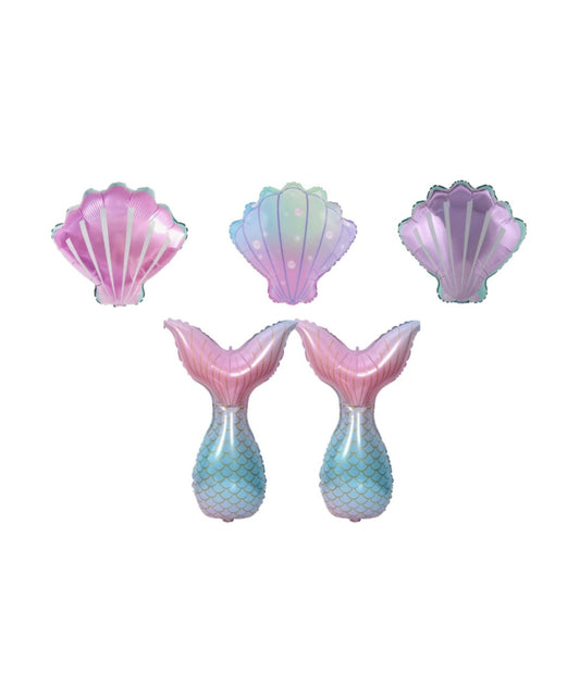 Mermaid Balloons Set