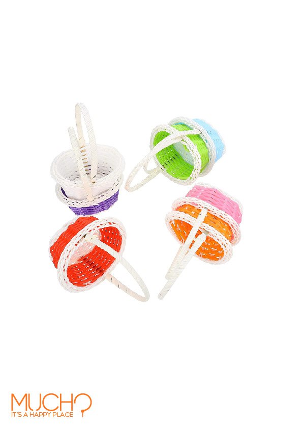 سلة عيد الفصح الملونة