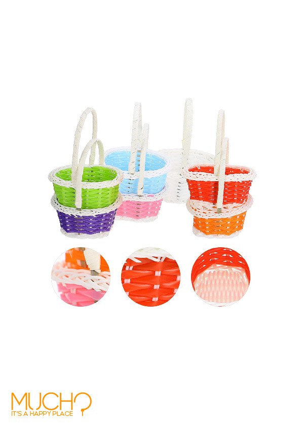 سلة عيد الفصح الملونة